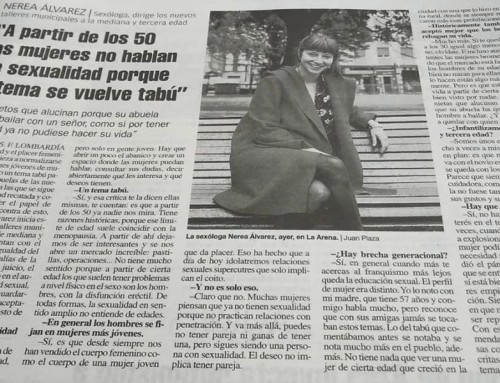 Entrevista en La Nueva España